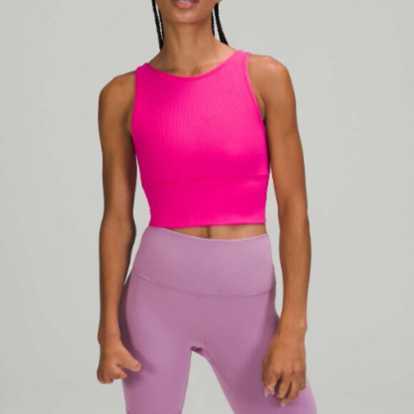 *Sold* Lululemon Power Pivot Ribbed Tank - Picture 2 of 5